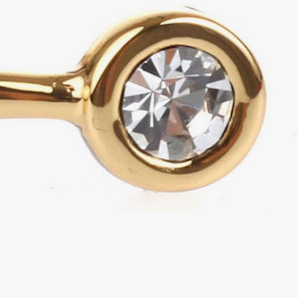 Kate Spade York Spot The Spade Bangle Bracelet with spade and diamond - Picture 4 of 16